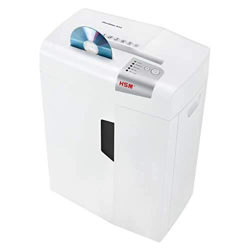 HSM 1057121 HSM Shredstar X13 - skersinis pjūvis 4,0x37mm / 13 lapų 80 g / 23 l šiukšliadėžė / P-4