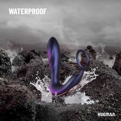 Easytoys Hueman – juodosios skylės analinis vibratorius