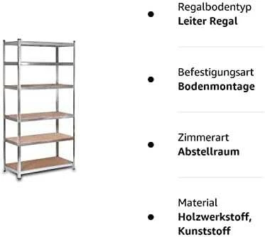Metalinis sandėliavimo stovas 222 x 110 x 50 cm Humberg HR-815
