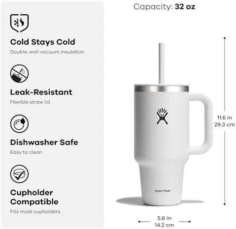 Hydro Flask travel tumbler, 946 ml – Moonshadow