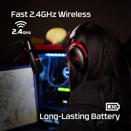 Belaidės Žaidimų Ausinės HyperX Cloud II Wireless, Raudona | Varle.lt