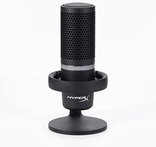 HyperX DuoCast USB mikrofonas, juodas