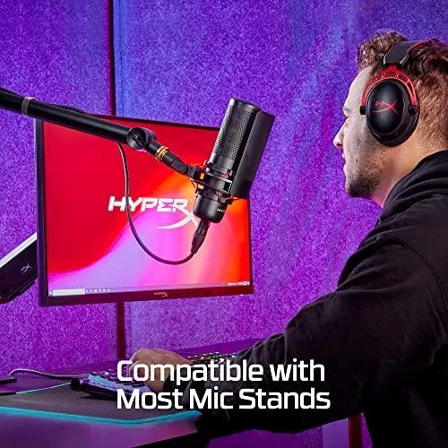 HyperX ProCast - Mikrofonas, juodos spalvos