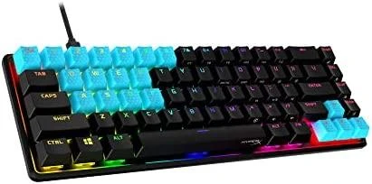 Pakaitiniai klavišai HyperX Rubber Keycaps, mėlynos spalvos (US)