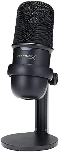 HyperX SoloCast - USB mikrofonas, juodas