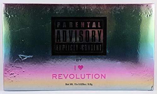 I Heart Revolution „Makeup Revolution Parental Advisory Pandemonium“ paletė, 12 g