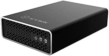 Icy Box „Raidsonic“ išorinė RAID sistema SSD ir HDD diskams IB-RD2253-U31, 2 x 2,5 colio SATA I/II/III, 2,5 colio, 1 x USB 3.1 (2 kartos) B tipo su UASP palaikymu