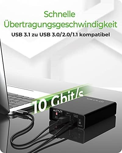Icy Box „Raidsonic“ išorinė RAID sistema SSD ir HDD diskams IB-RD2253-U31, 2 x 2,5 colio SATA I/II/III, 2,5 colio, 1 x USB 3.1 (2 kartos) B tipo su UASP palaikymu