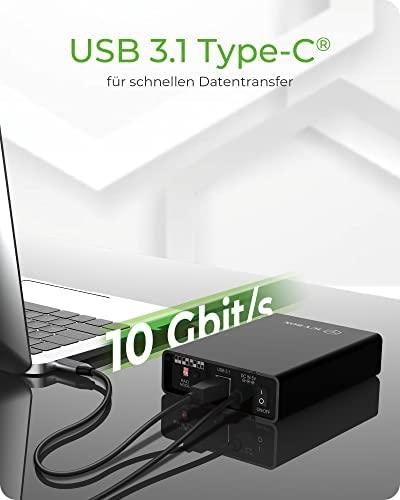Icy Box „Raidsonic“ išorinė RAID sistema SSD ir HDD diskams IB-RD2253-U31, 2 x 2,5 colio SATA I/II/III, 2,5 colio, 1 x USB 3.1 (2 kartos) B tipo su UASP palaikymu