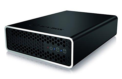 Icy Box „Raidsonic“ išorinė RAID sistema SSD ir HDD diskams IB-RD2253-U31, 2 x 2,5 colio SATA I/II/III, 2,5 colio, 1 x USB 3.1 (2 kartos) B tipo su UASP palaikymu