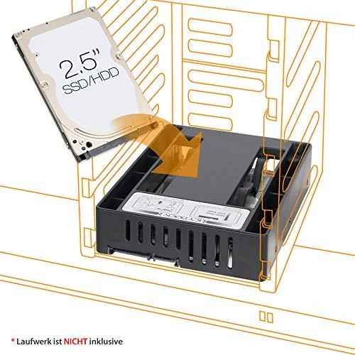 „Icy Dock“ 2,5–3,5 colio disko adapteris (MB882SP-1S-3B)