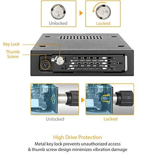 Icy Dock Ledinis dokas „ToughArmor EX Pocket“ (MB491SKL-B)