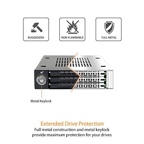 Icy Dock 3x 2,5 colio HDD / SSD, SAS / SATA lizdas (MB993SK-B)