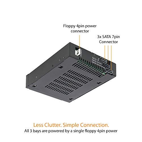 Icy Dock 3x 2,5 colio HDD / SSD, SAS / SATA lizdas (MB993SK-B)