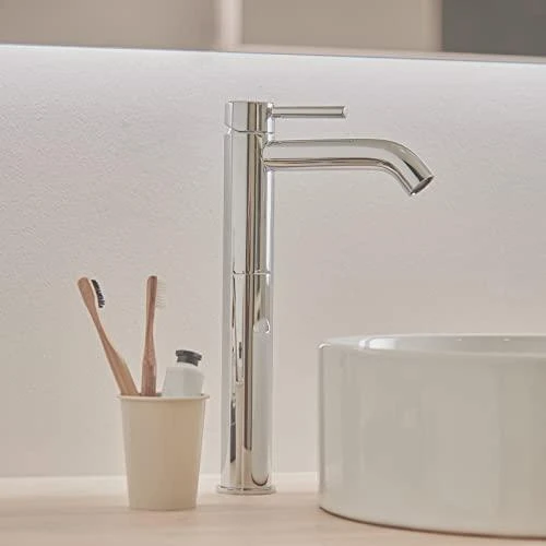 Praustuvo maišytuvas Ideal Standard Ceraline, aukštas, su dugno vožtuvu