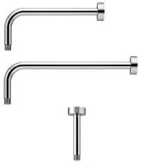 Stacionarios dušo galvos laikiklis Ideal Standard IdealRain, iš sienos 300 mm, chromuota