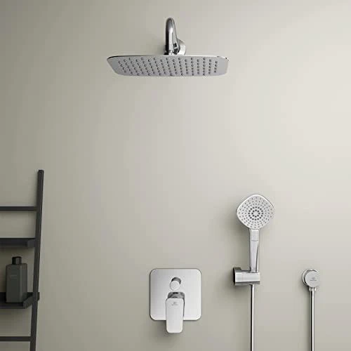 Dušo žarnelės jungtis iš sienos Ideal Standard, IdealRain Soft chromas