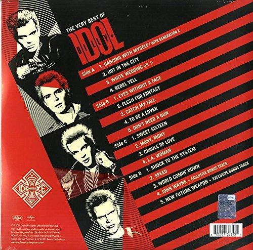 Billy Idol - The Very Best Of - Idolize Yourself (vinilinė plokštelė, LP)