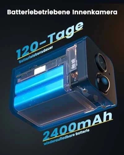 EZVIZ CS-H9C lauko valdoma ir kryptinė kamera (5 MP + 5 MP, dviejų lęšių)