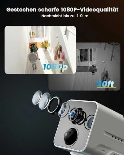 EZVIZ CS-H9C lauko valdoma ir kryptinė kamera (5 MP + 5 MP, dviejų lęšių)