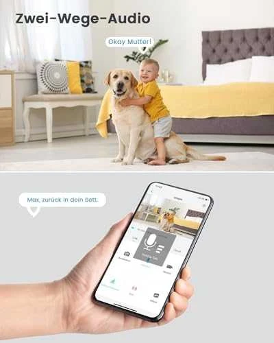 EZVIZ CS-H9C lauko valdoma ir kryptinė kamera (5 MP + 5 MP, dviejų lęšių)