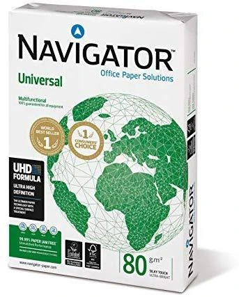 SPg Popierius NAVIGATOR UNIVERSAL, A3, 80 g/m2, 500 lapų (1 pakelis)
