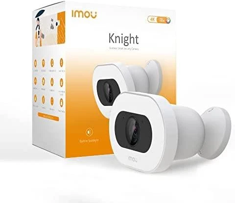 Dahua IP kamera IMOU IPC-F88FIP-V2, 8MP 15fps, IP66, pašvietimas iki 30m, SD iki 256GB, 3.6mm 84°, WIFI6