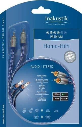 InAkustik in-acoustik Premium Audio Cable Cinch - Cinch 0,75 m