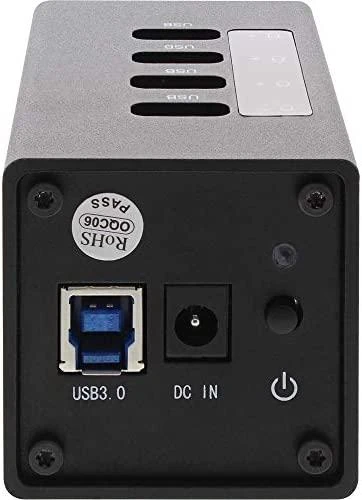 InLine USB šakotuvas - galinis skydelis su jungtimis