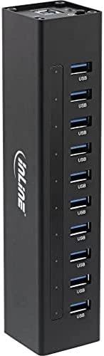 InLine 10 prievadų USB 3.0 skirstytuvas