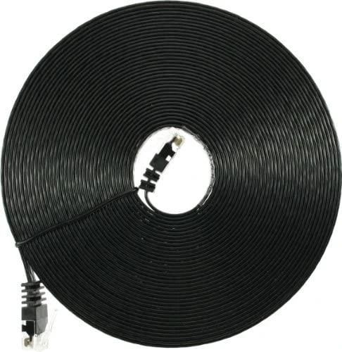 InLine kabelis sieciowy U/UTP/ 1000 Mbit/ Cat.6/ RJ45/ 10m Juodas (71600S)