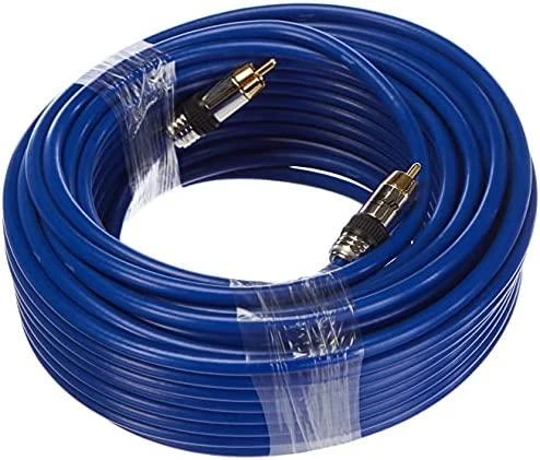 Inline Kabelis Intos RCA (Cinch) - RCA (Cinch) 20m mėlyna (89420P)