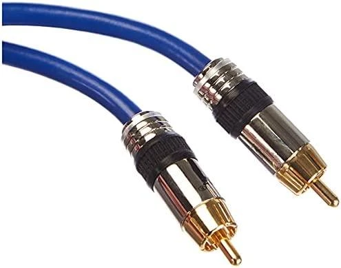 Inline Kabelis Intos RCA (Cinch) - RCA (Cinch) 20m mėlyna (89420P)