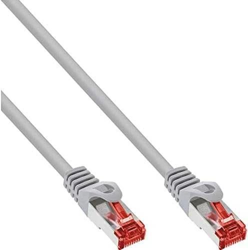 InLine Patch Kabelis Sieciowy S/FTP PiMF Cat.6 250MHz varinis halogeninis pilka 30m - 76930