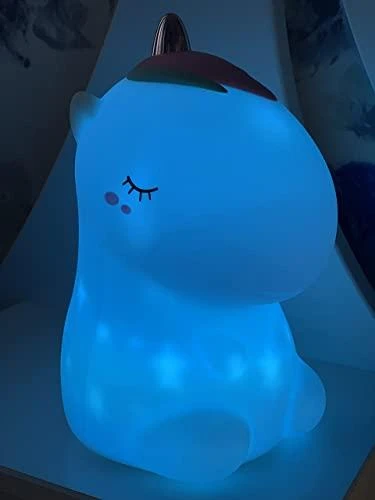 INNOGIO naktinė lemputė su projektoriumi GIO Little Unicorn ING-200