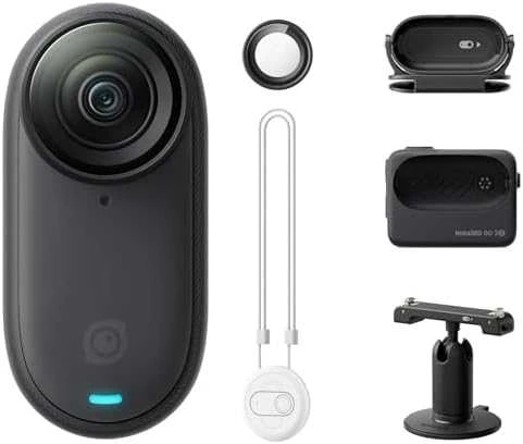 Insta360 GO 3S Standard Bundle Midnight Juodas 128 GB