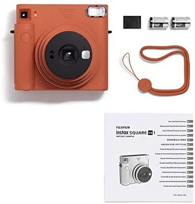Fujifilm Momentinis fotoaparatas instax Square SQ1 Terracotta Orange