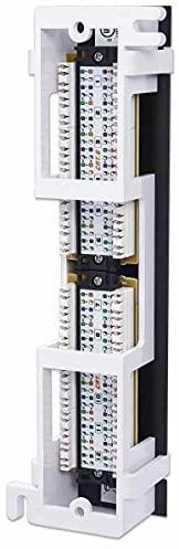 Intellinet 560269 Patch Panel naścienny Cat6 UTP 12x RJ45