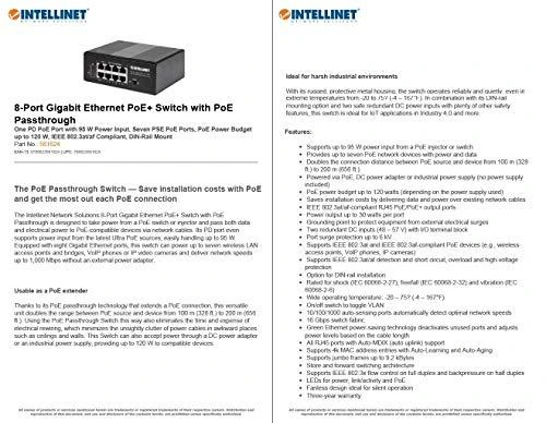 Šakotuvas Switch Intellinet Network Solutions Railmount Gigabit (561624)