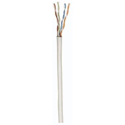 Intracom INTELLINET Cat6 suderinamas masinis kabelis, kietas 23 AWG SOHO UTP 305 m 1 000 pėdų CCA pilka