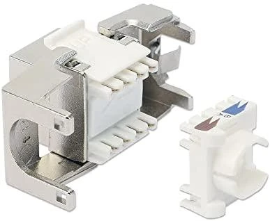 Intellinet 771887 Modulis Keystone Cat8.1, 40G, be įrankių, ekranuotas