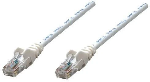 Intellinet 1m Cat5e tinklo kabelis U/UTP (UTP) Balta