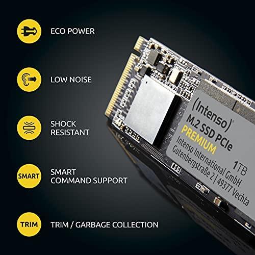 Intenso Premium 1 TB, SSD - PCIe 3.0 x4, NVMe 1.3, M.2 2280