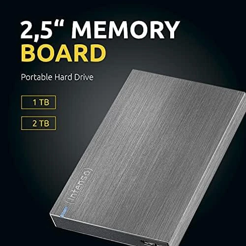 Kietasis diskas Intenso atminties plokštė 2TB 2,5 USB 3.0 antracitas