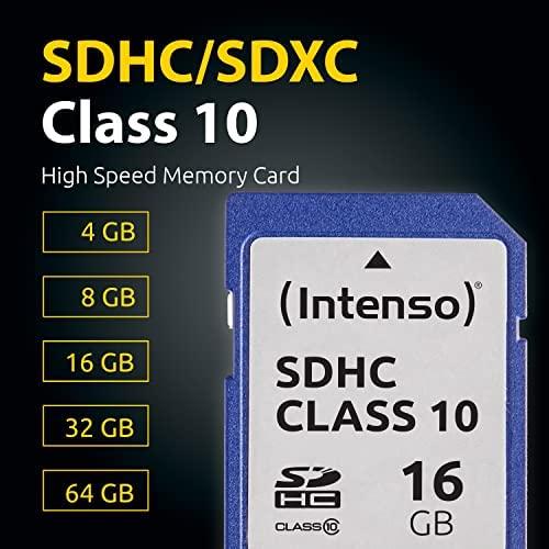Atminties kortelė „Intenso“ SDHC kortelė, 16 GB, 10 klasė