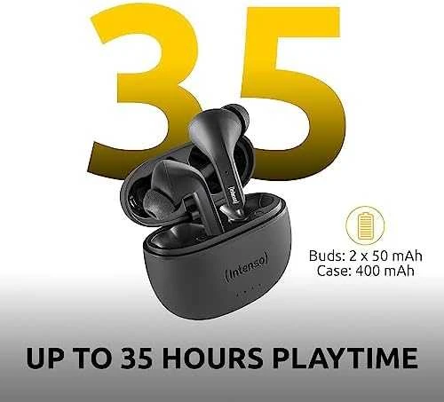 Ausinės BUDS T300A/Juodas 3720300 INTENSO