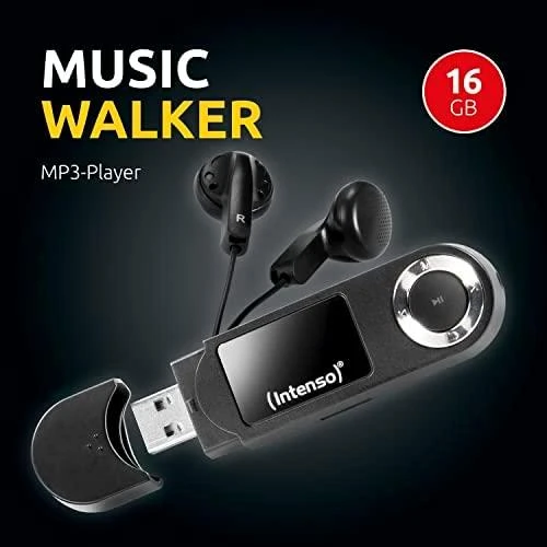 MP3 PLAYER 16GB Juodas/3601470 INTENSO
