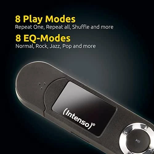 MP3 PLAYER 16GB Juodas/3601470 INTENSO