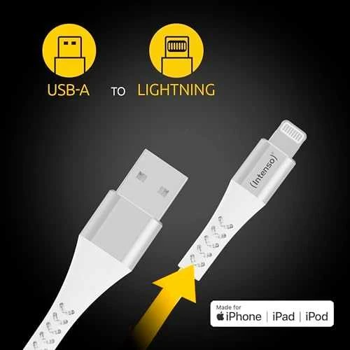 USB-A KABELIS Į LIGHTNING 1,5M/7902102 INTENSO