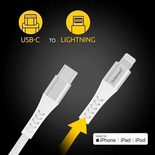 USB-C KABELIS PRIE LIGHTNING 1,5M/7902002 INTENSO